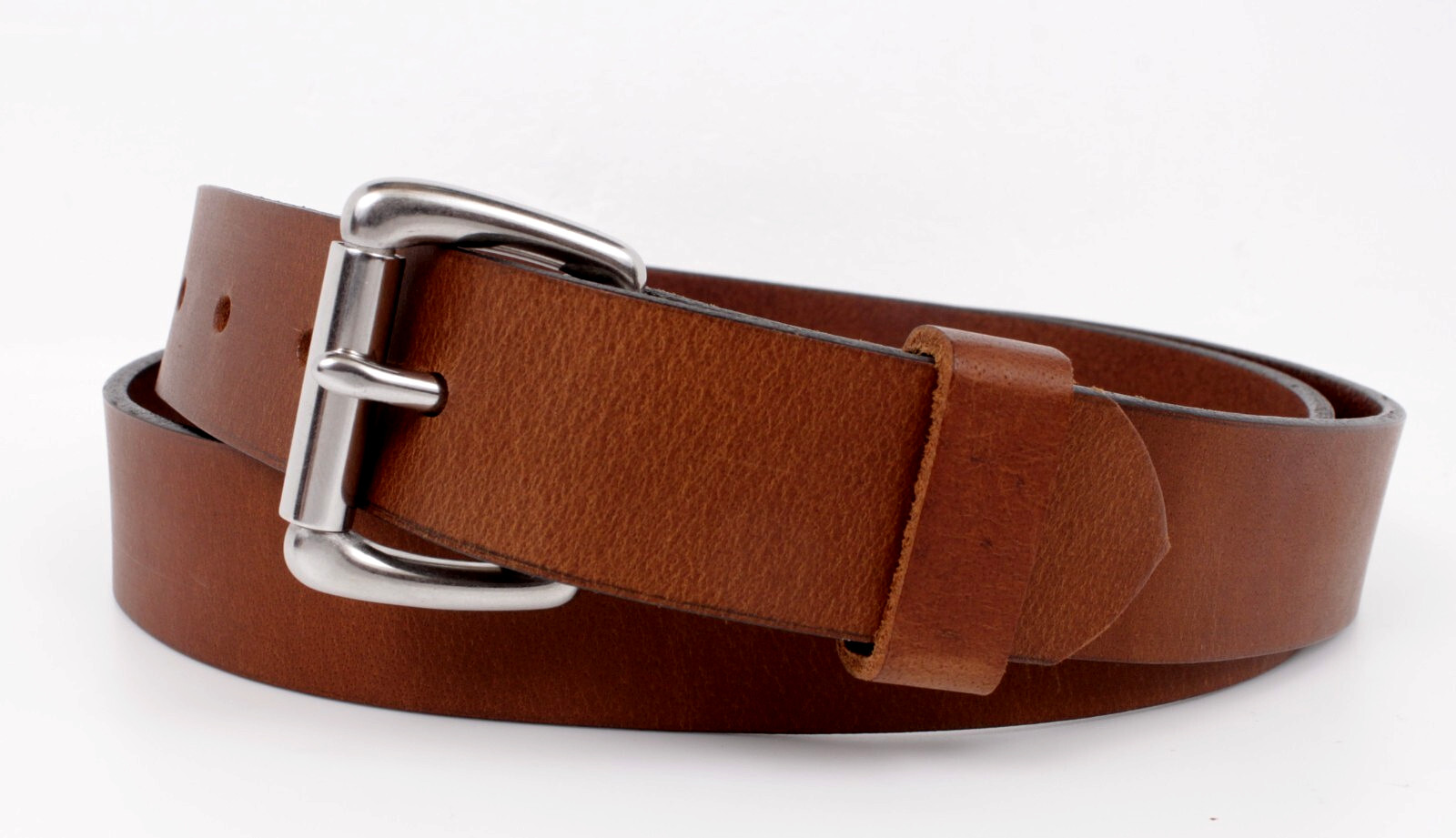 Men’s Genuine Buffalo leather Amish made USA Heavy Duty Work Belt 1 1/4″ Inches