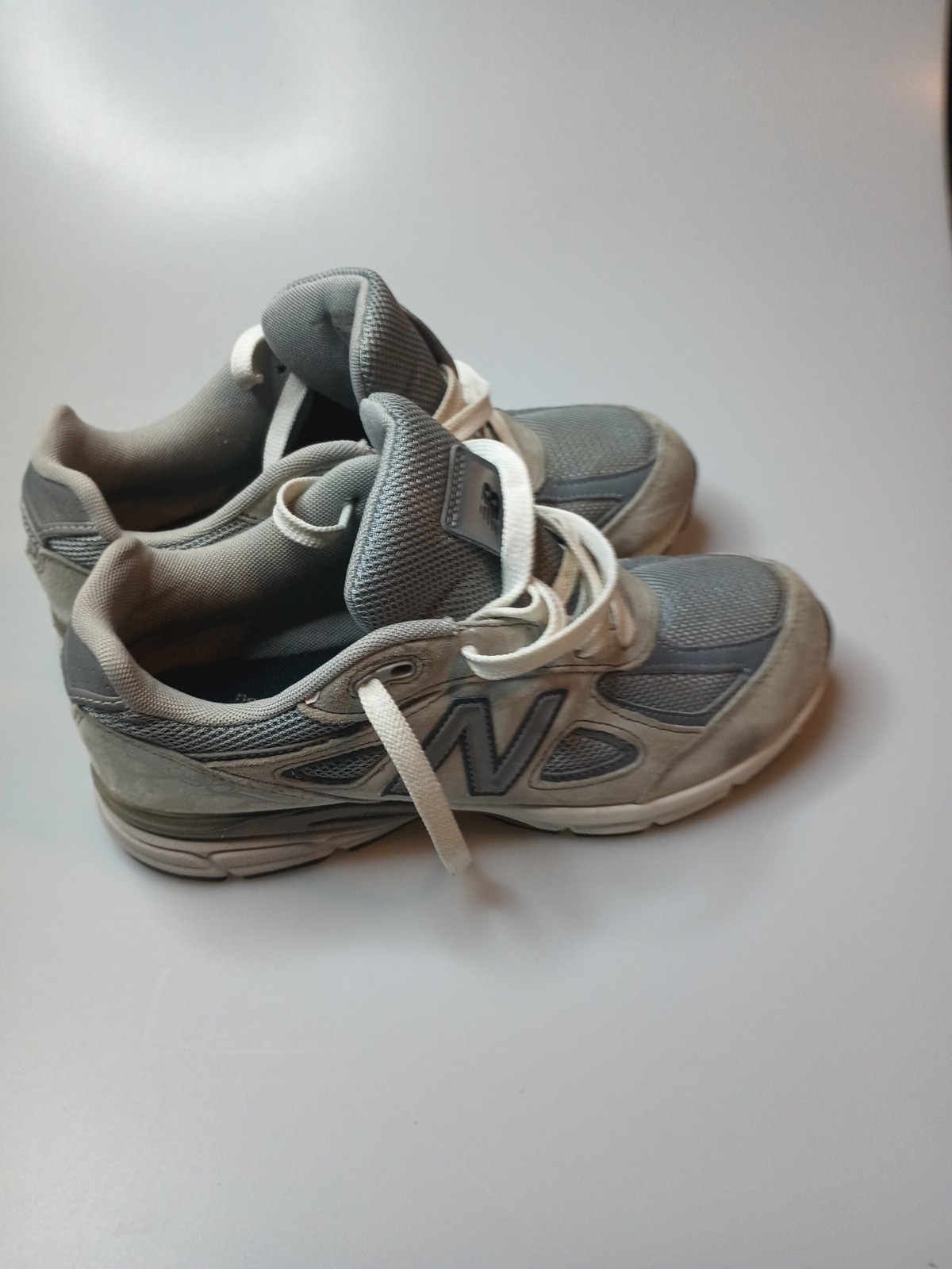 Size 6.5 – New Balance 990v4 Made in USA Grey Silver
