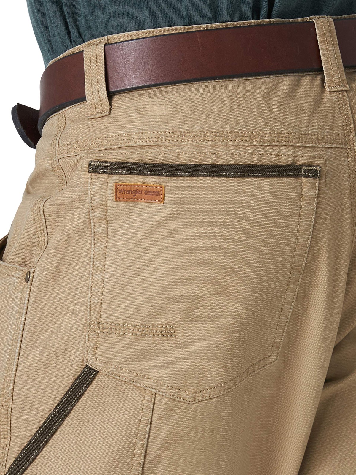 Wrangler Riggs Workwear Utility Work Pant, Medium Stretch, Elmwood, 30W x 34L,
