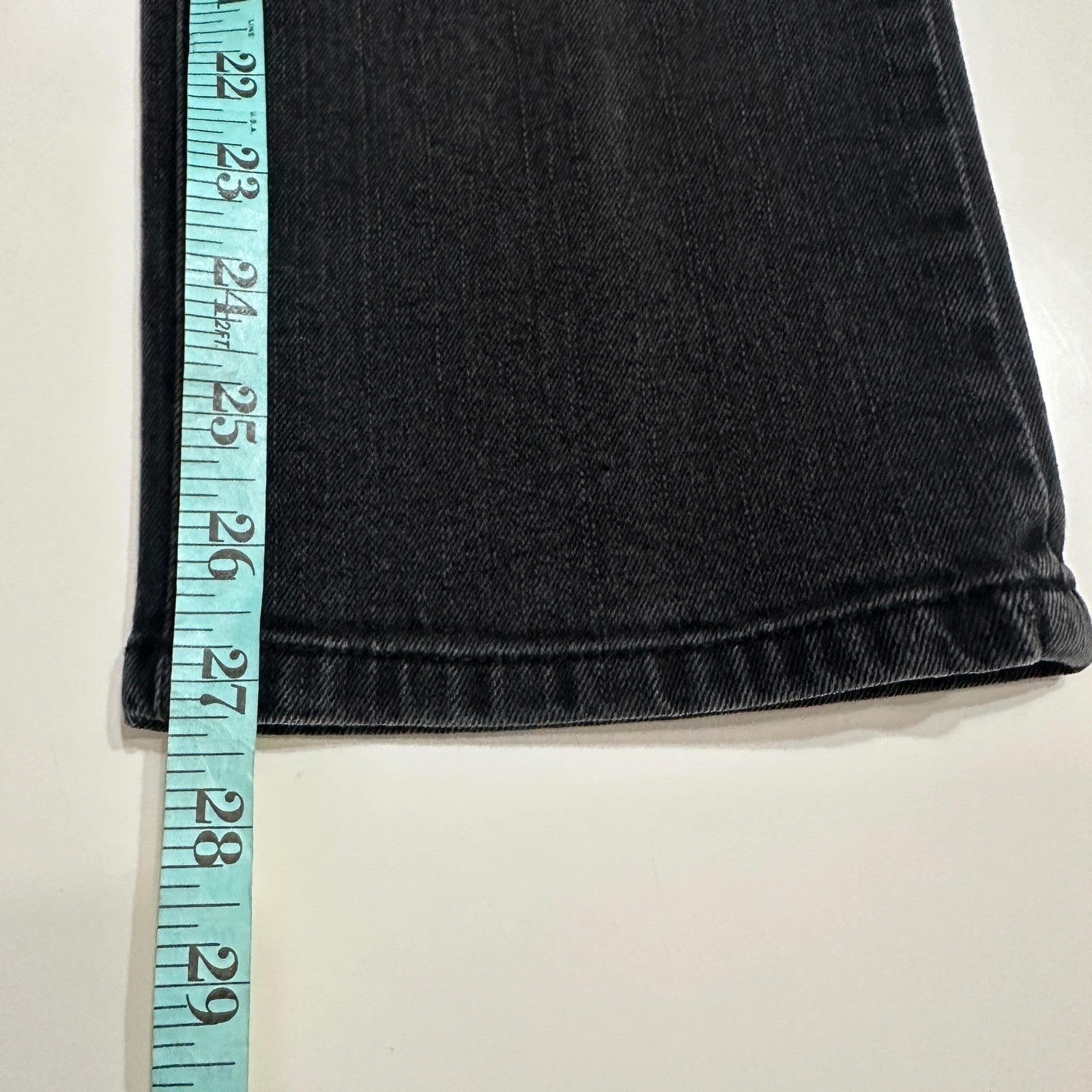 Lauren Ralph Lauren Classic Straight Leg Jeans Womens 10 Black Wash Denim Casual