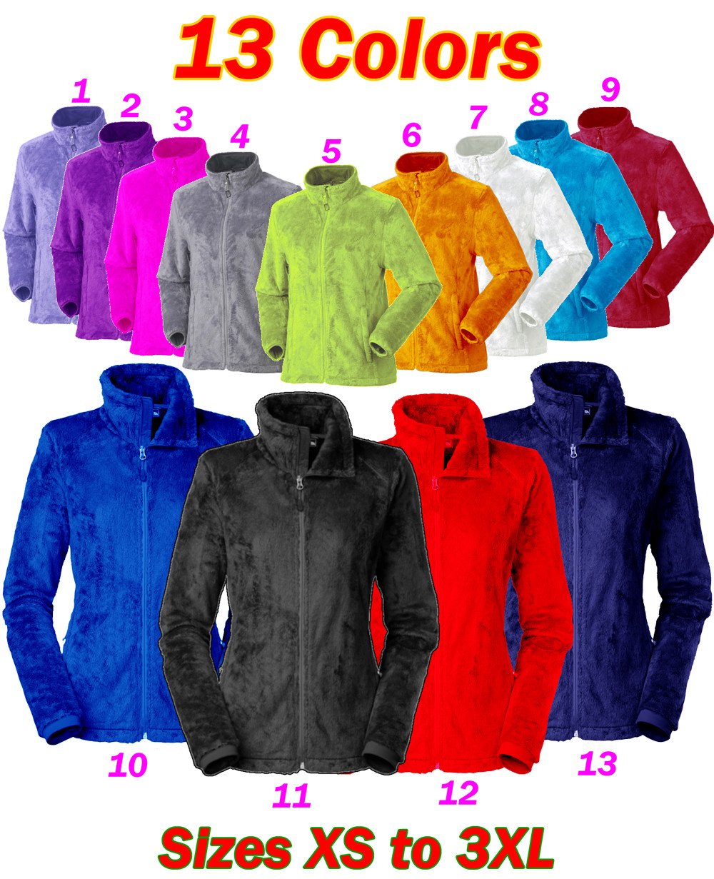 Womens Real Super-Soft N Fluffy Fuzzy Fleece Jacket XS S M L XL 2XL 3XL