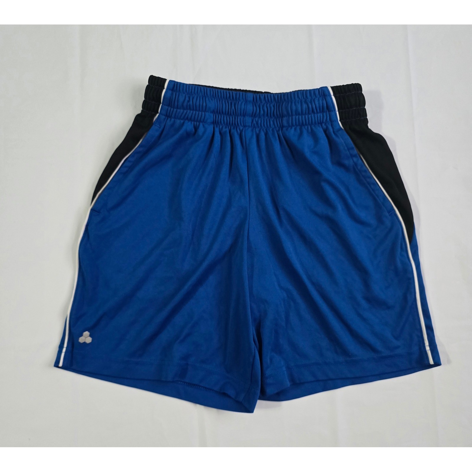Tek Gear Boys Dry Tek Athletic Shorts Bundle Blue Black Size M 10/12 2 Pack
