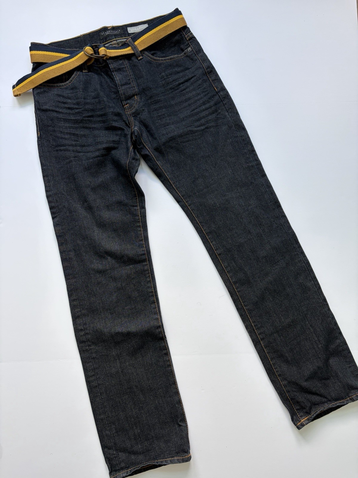 Men’s Aeropostale Straight Dark Blue Jeans Size 29-32