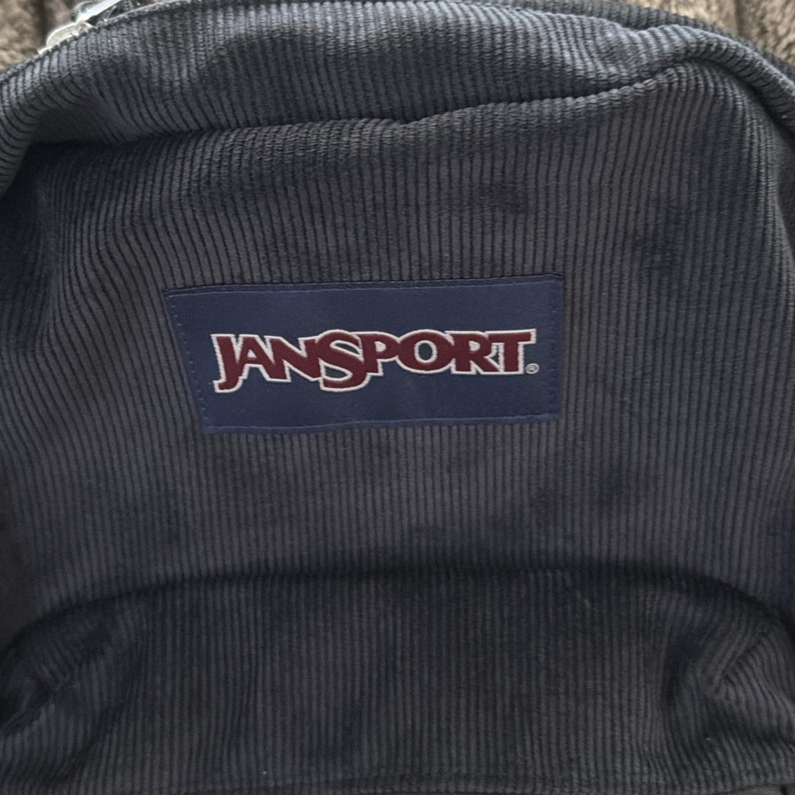 JanSport Backpack Corduroy Gym School 15″-Laptop Cross Town 17″ – NWT