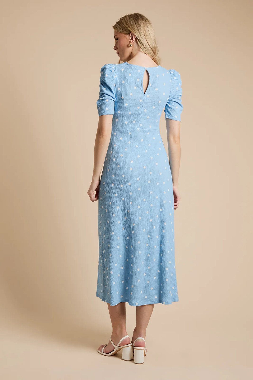 Dorothy Perkins Blue Midi Dress Womens Daywear Dresses