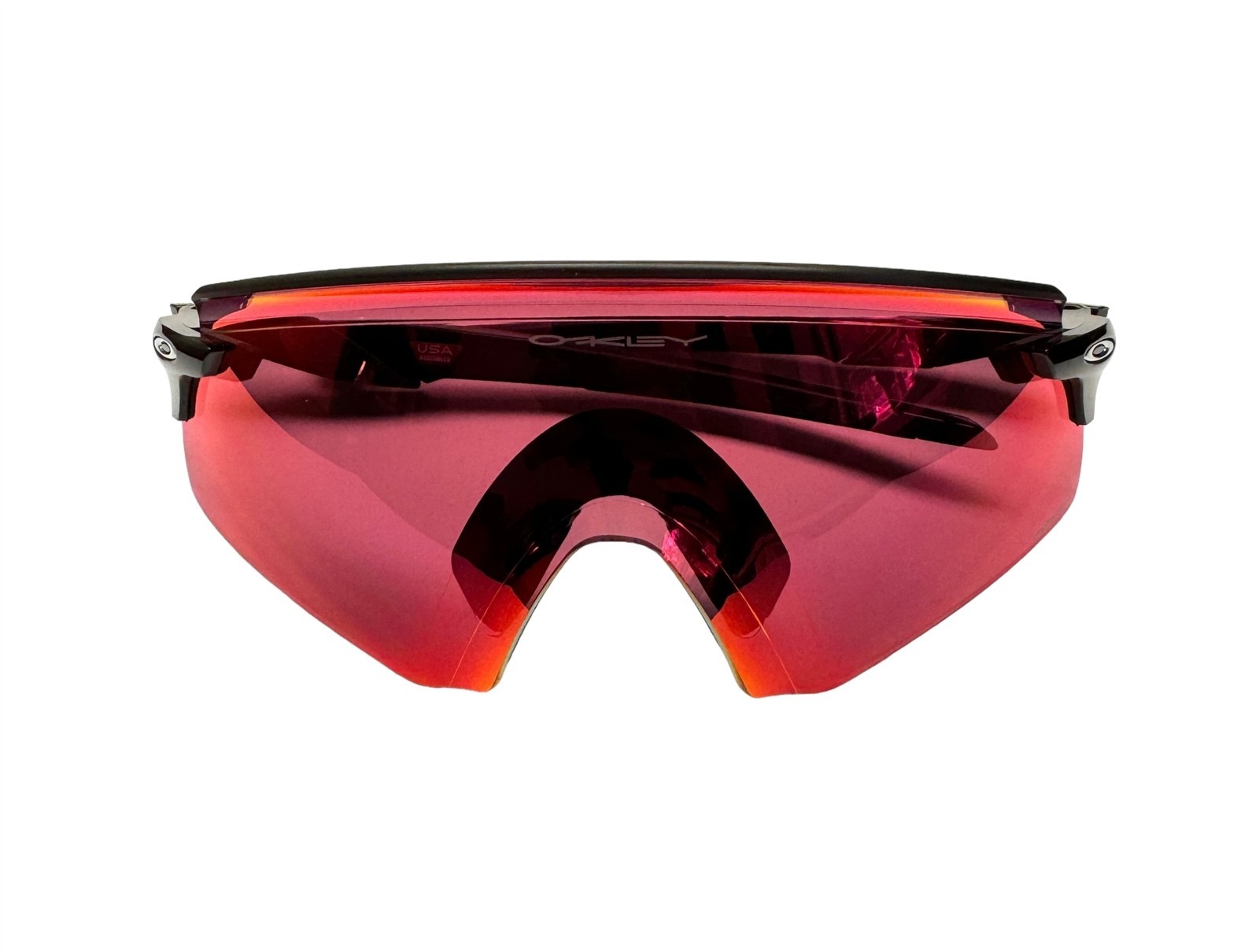 Oakley Encoder Shield Sunglasses Polished Black Prizm Field OO9471-0236 w/case