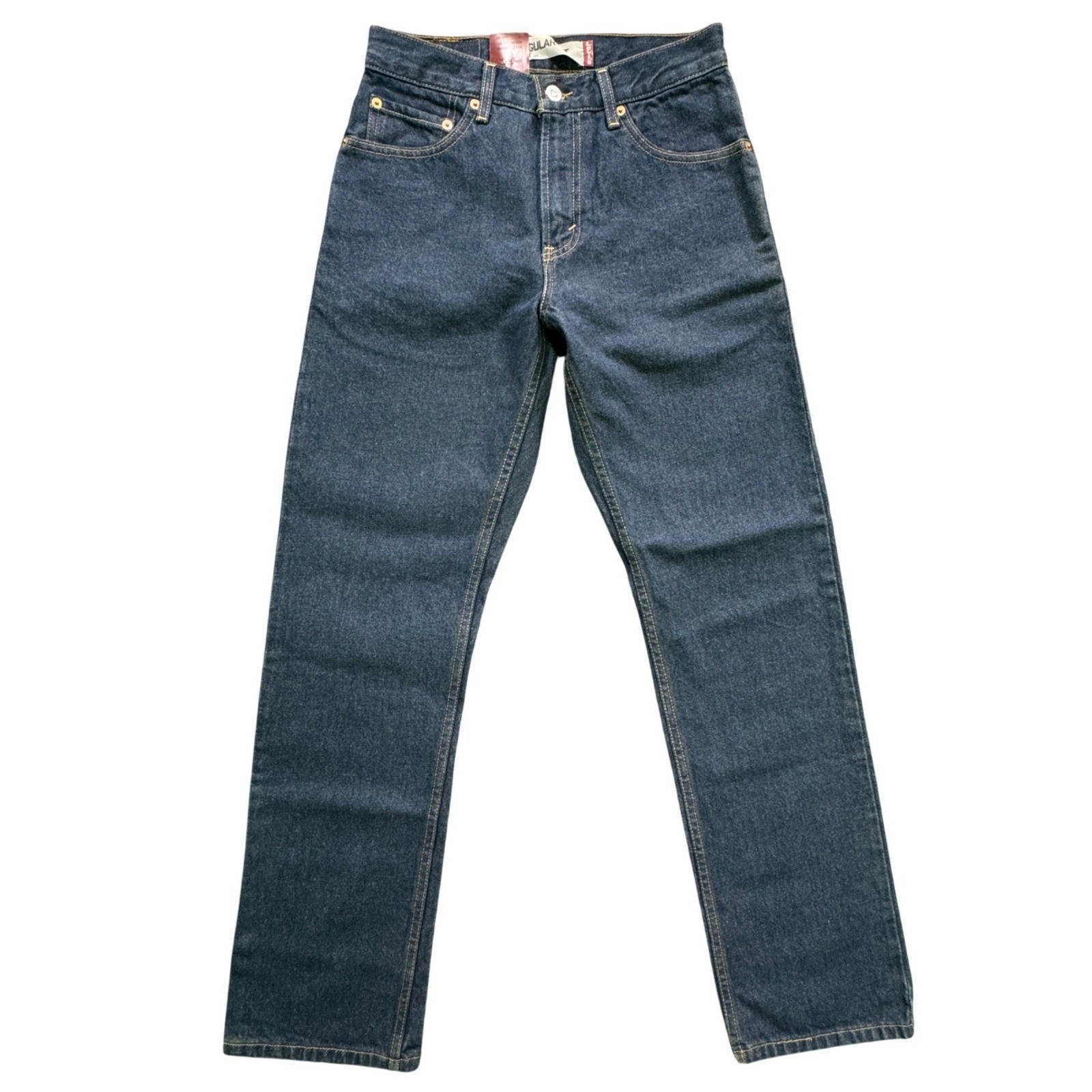 NWT Vintage Deadstock Y2K Levi’s 505 Regular Fit Jeans Mens 29×32 Dark Wash