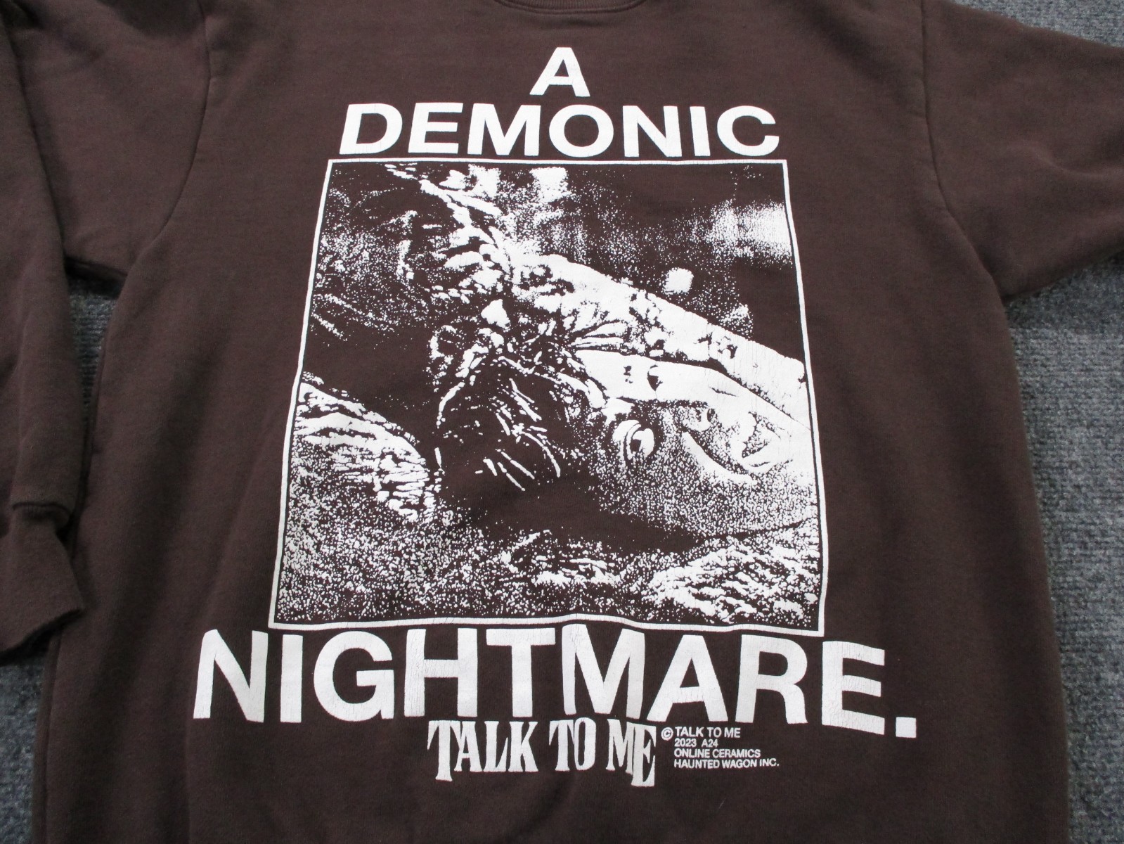 Online Ceramics Mens S Demonic Nightmare Talk to Me Movie Film A24 Haunted Wagon