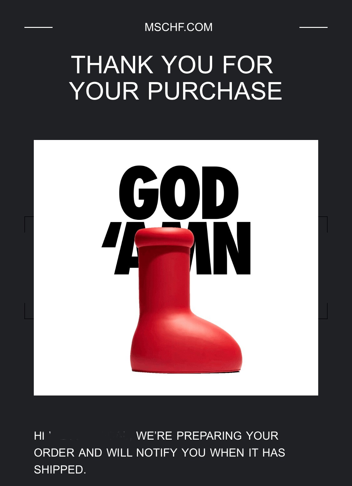 CONFIRMED ORDER!! MSCHF Big Red Boot Astro Boy Boot. SIZE (10) (FREE SHIPPING)!
