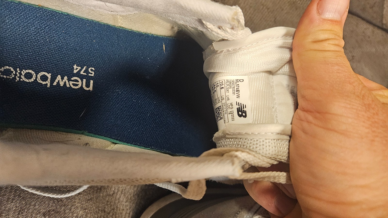 Size 10.5 – New Balance 574 Core Pack – Nimbus Cloud