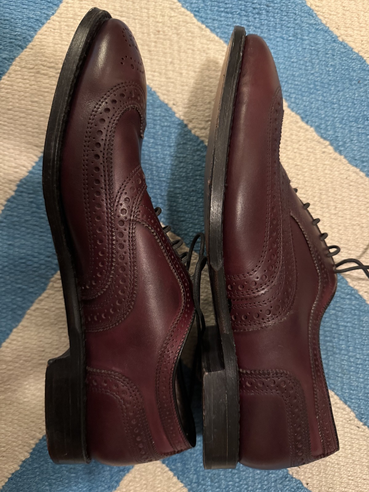 Allen Edmonds Jefferson 2.0 Merlot Wingtip Oxford 11EEE / An Upgraded McAllister