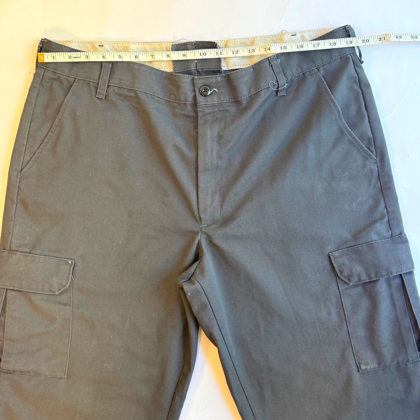 2 PACK – Red Kap Mens Charcoal Grey Industrial Cargo Work Pants PT88CH 40×34