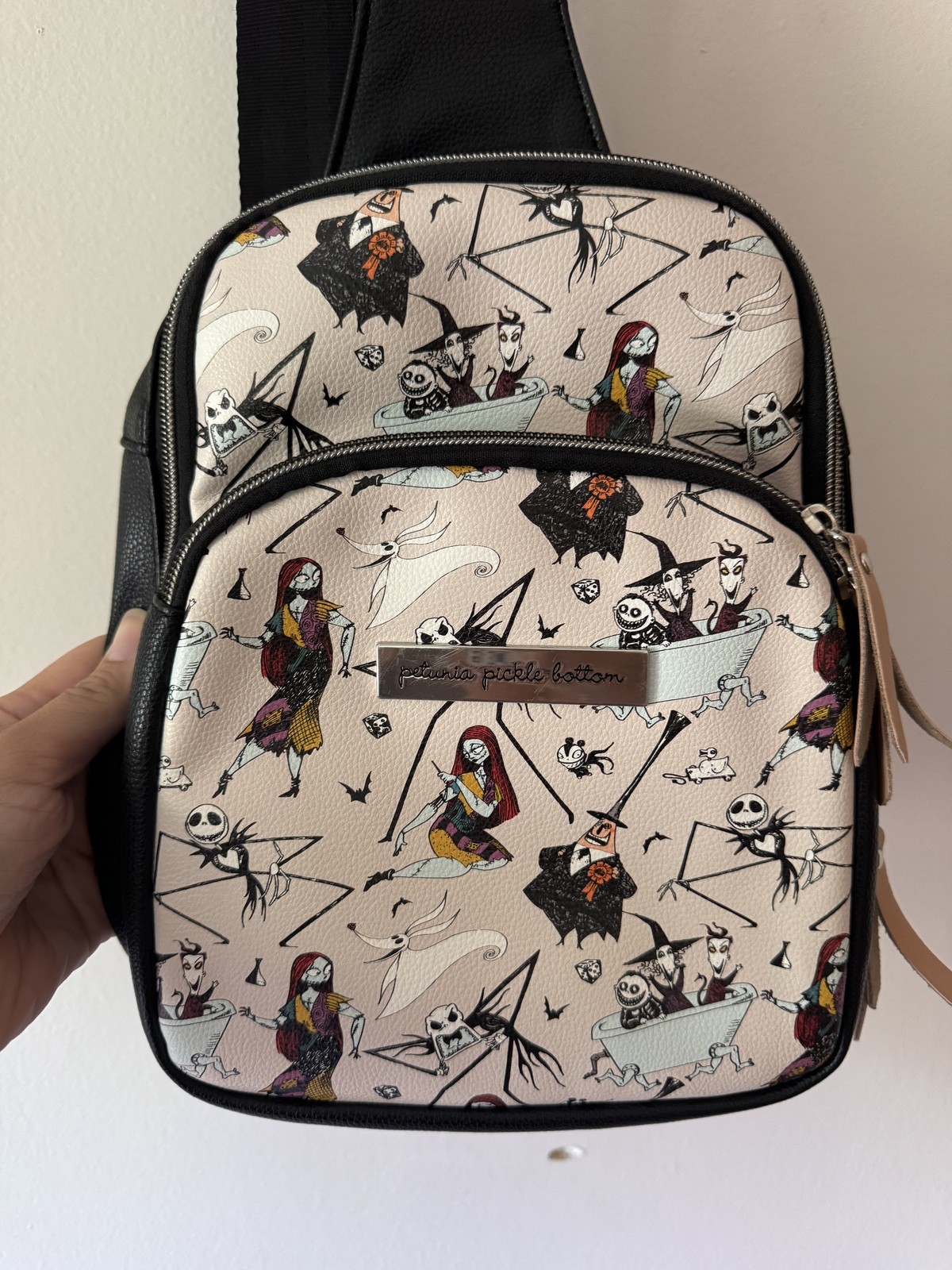 Petunia Pickle Bottom Nightmare Before Christmas Sling Bag