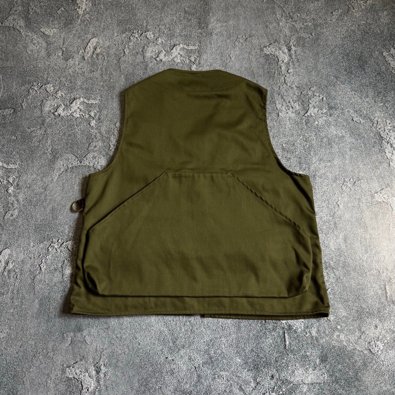 Barbour Classic Vest Colour Khaki Vintage Size L-XL