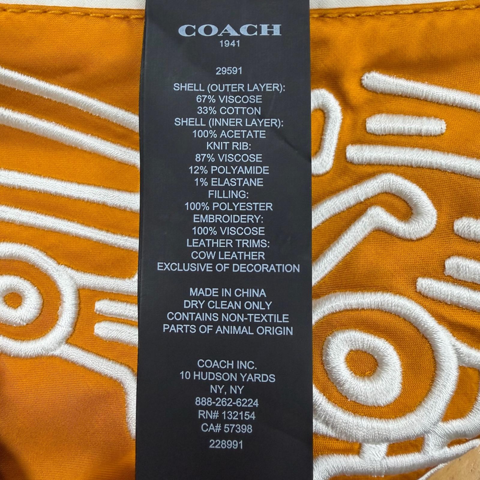 Coach Keith Haring Rayon Jacket – DUTY FREE