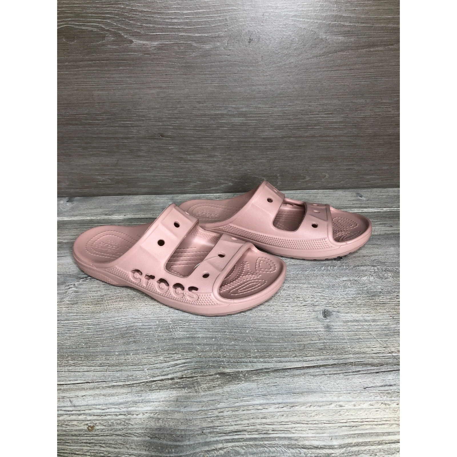 Crocs Baya Slide Sandals Womens Sz mens 5 womens 7 Comfort Slip On Casual