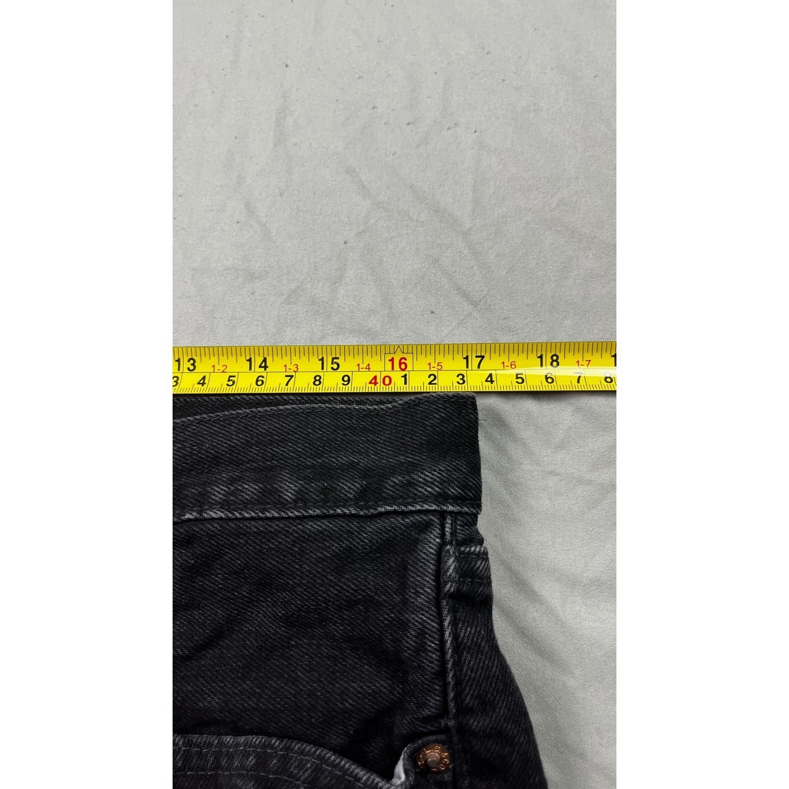Denim Tears Levi’s 501 DT Mens Black Straight Leg Jeans 34×34 Button Fly New
