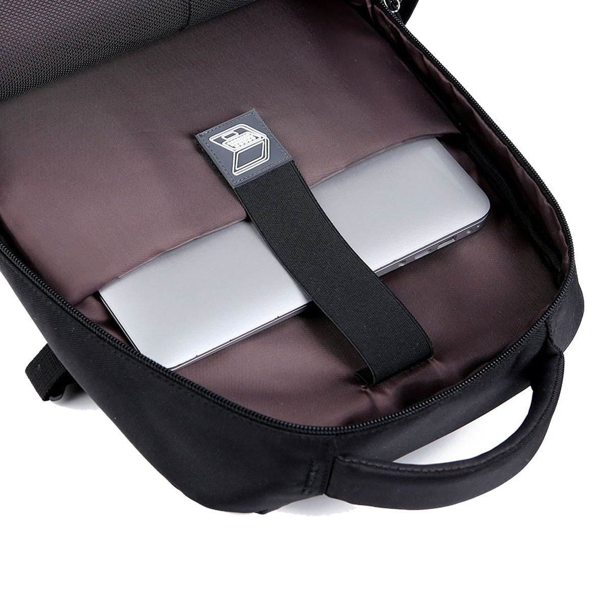 Black Laptop Backpack High-capacity Travel Bag Fashion School Business Outdoor