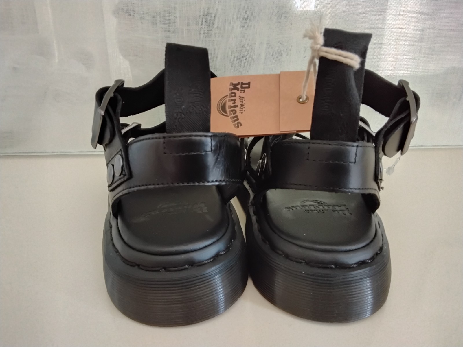 Dr. Martens Gryphon Brando Gladiator Sandals in Black EU 37 Women’s Size 6