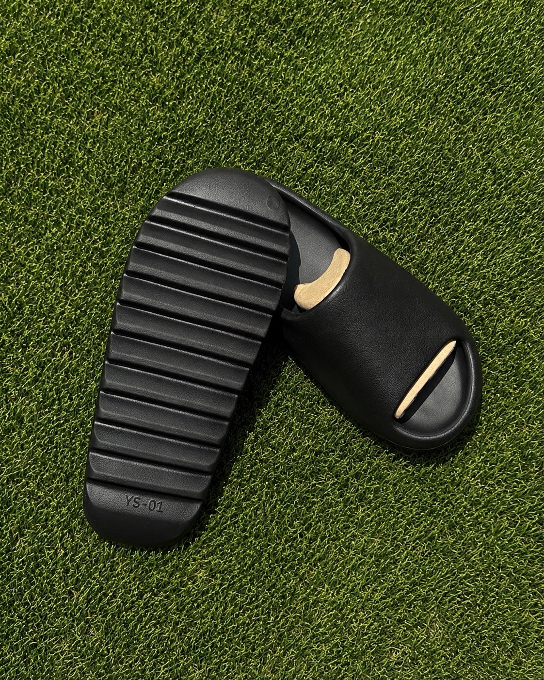 YZY Yeezy Slide YS-01 Black w/ BAG 6-11M