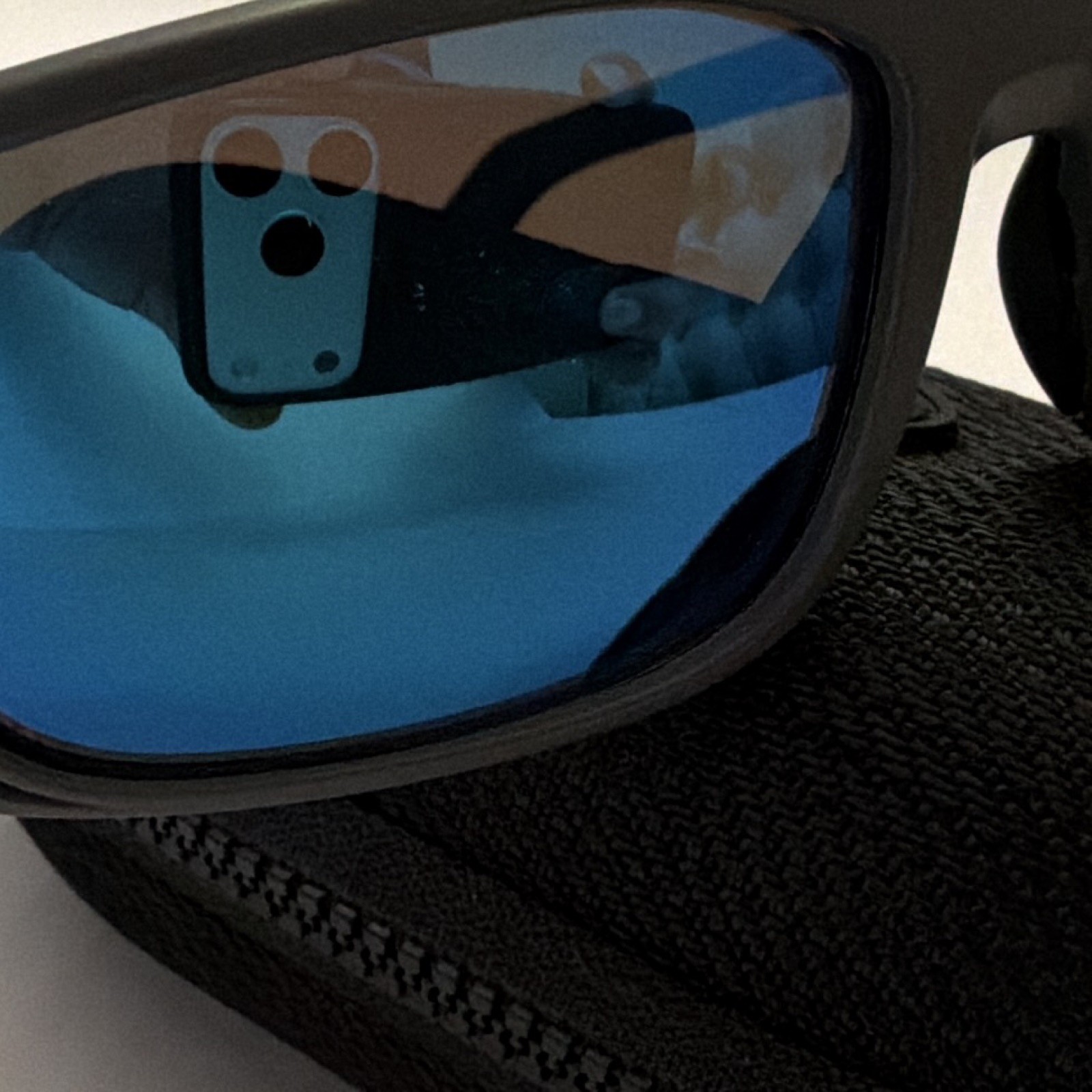 Costa Whitetip PRO Polarized Mirrored Blue Lens Gray Wrap Sunglasses