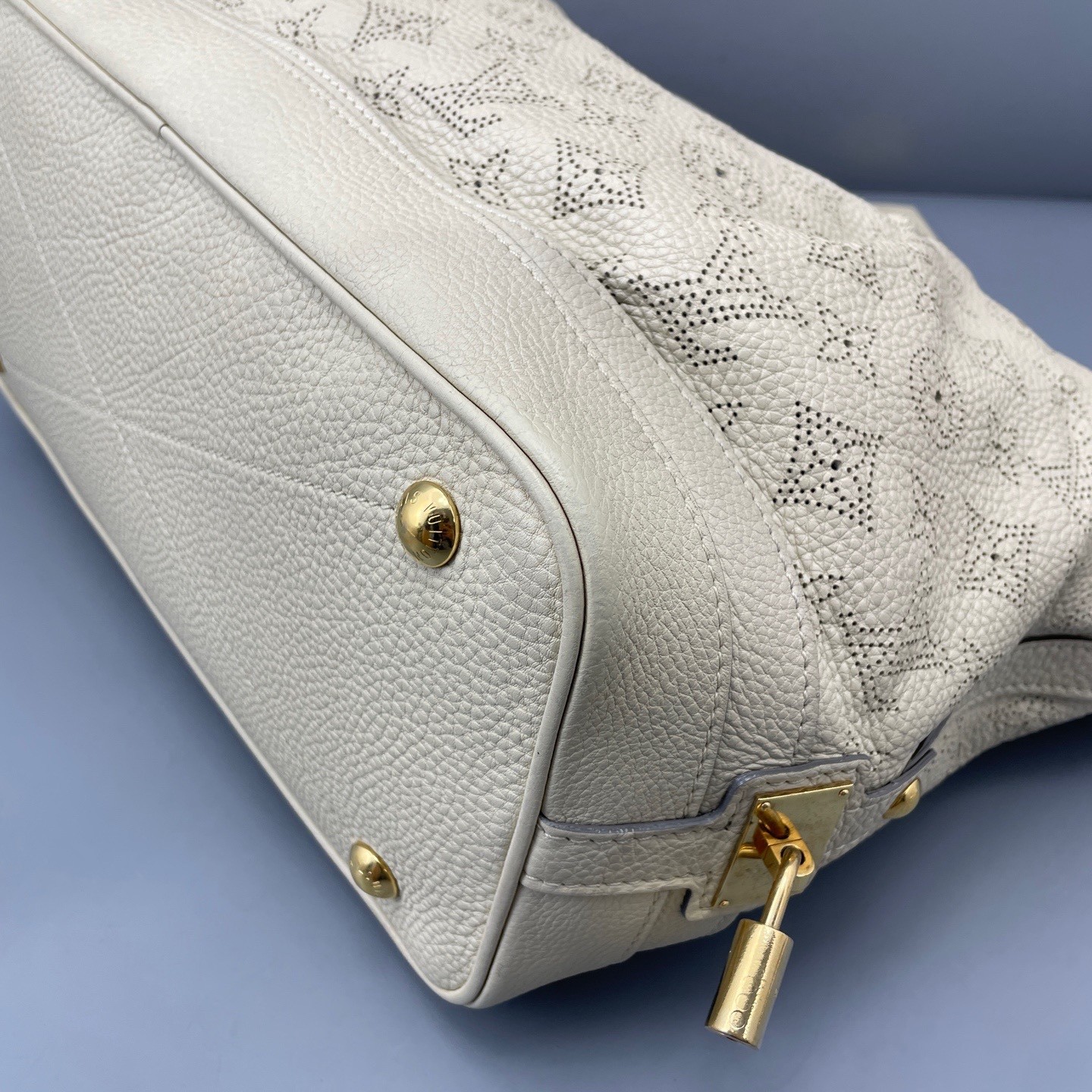 Louis Vuitton Pre-Owned Authentic Shoulder Bag Yellow 32*25*14cm