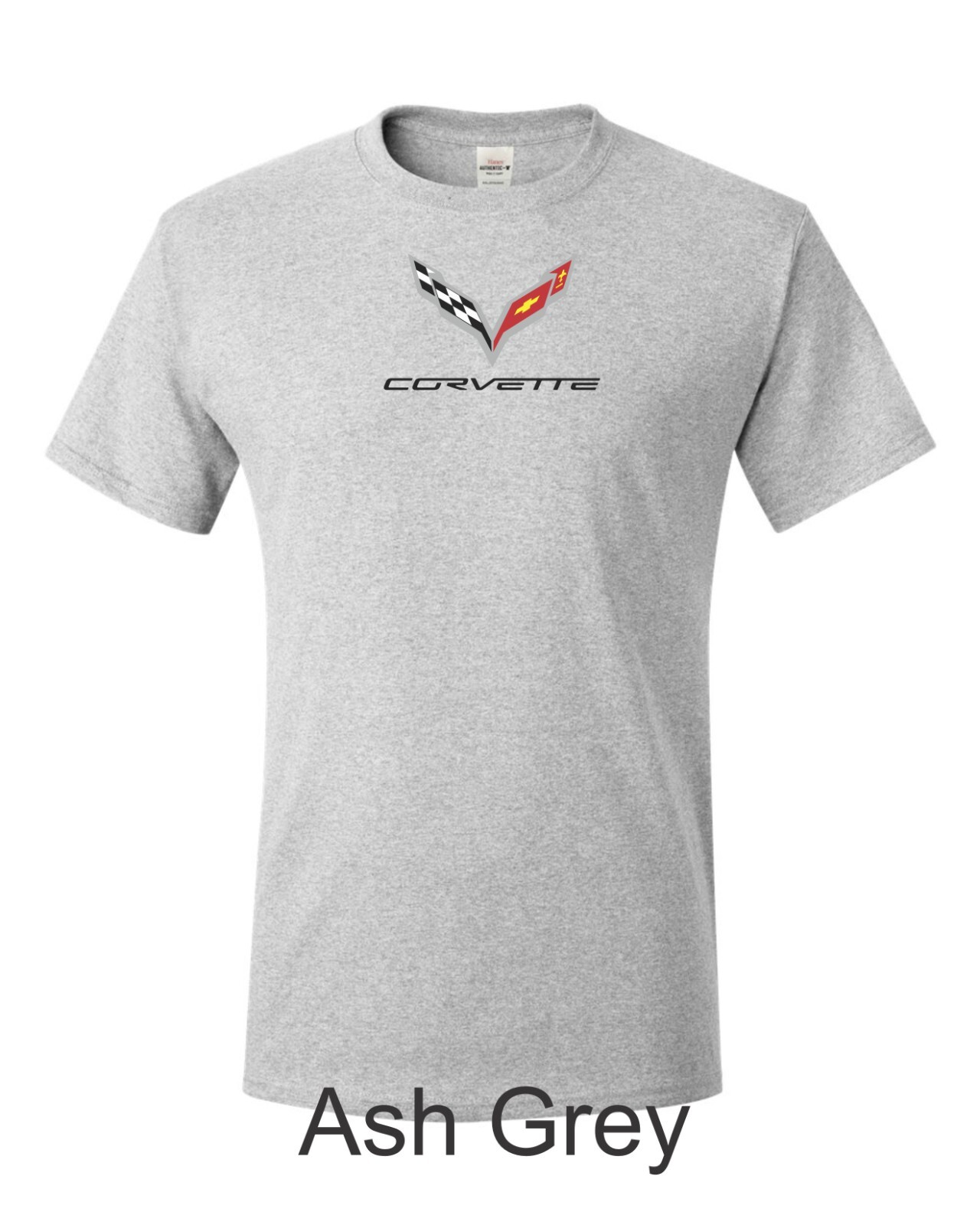 Corvette C7 Color Emblem Printed on Men’s Shirt. FREE SHIPPING !!!