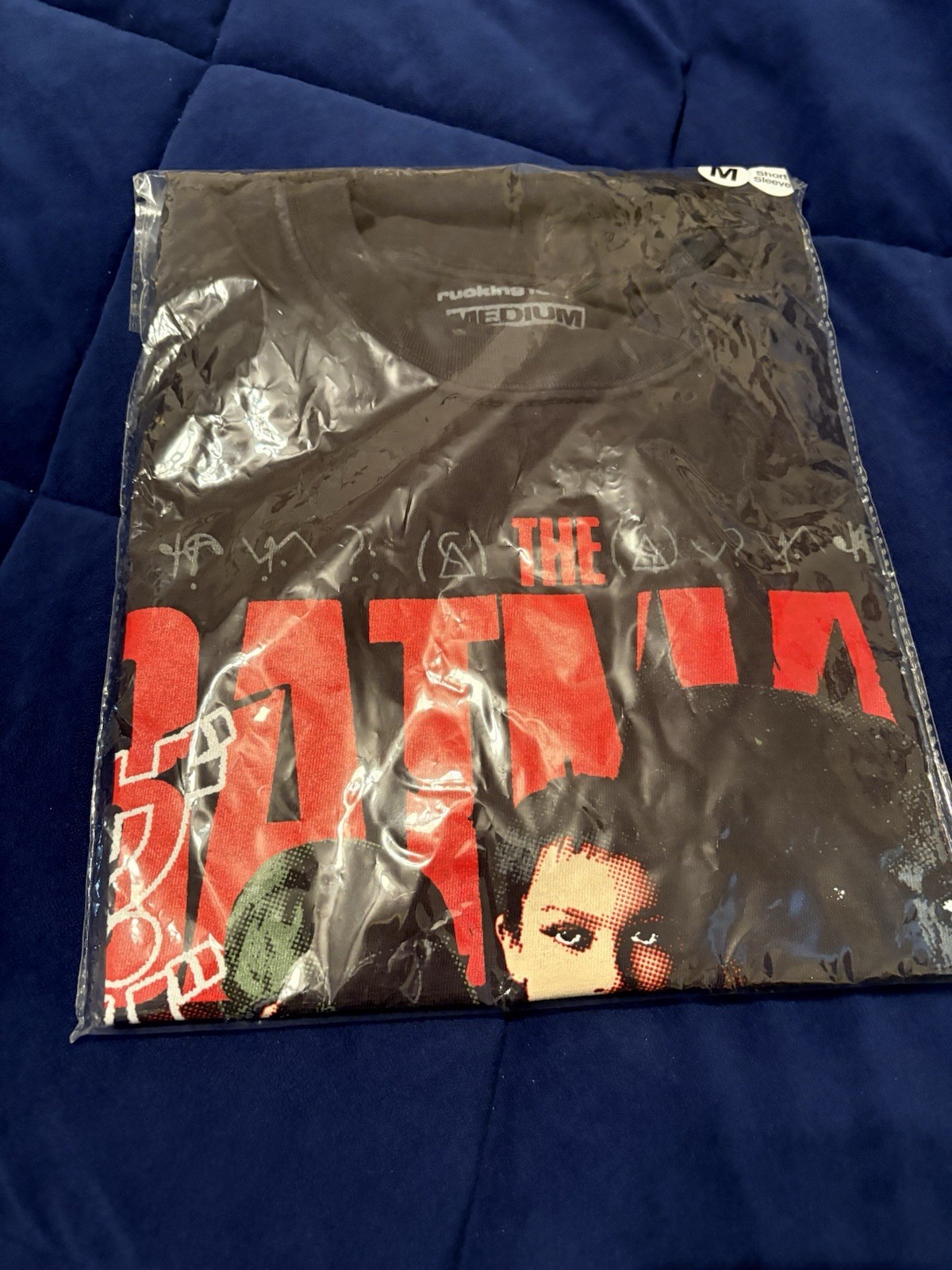 Rucking Fotten Mystery Drop The Batman T-Shirt Size Medium Brand New