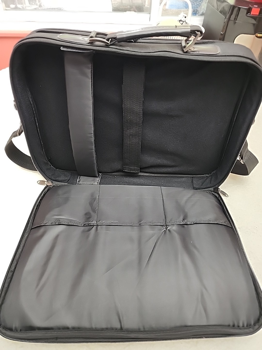 Transworld Swinstar Laptop documents, Black Briefcase Bag Laptop 17″×13″×3″