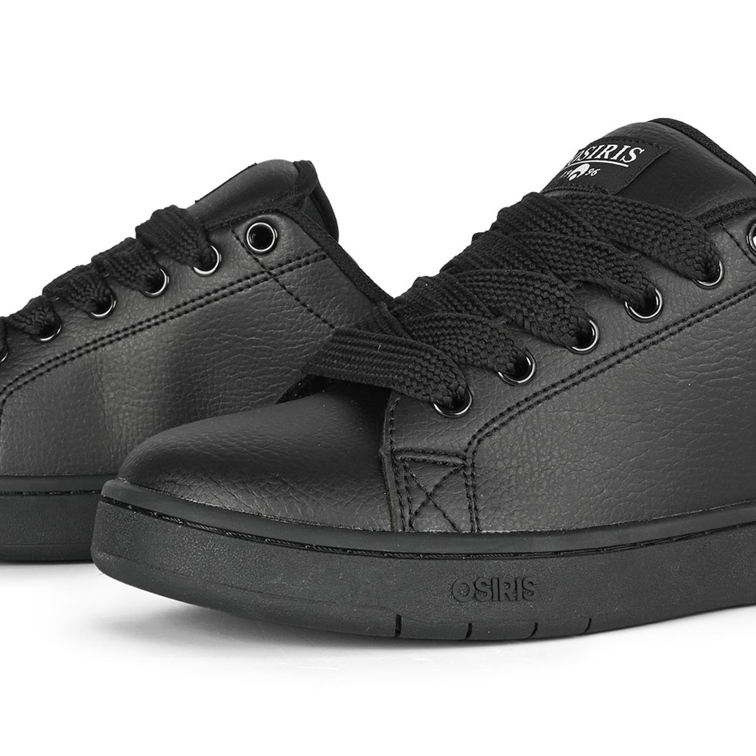 Osiris Troma Alt Skate Shoes – Black/White/Black