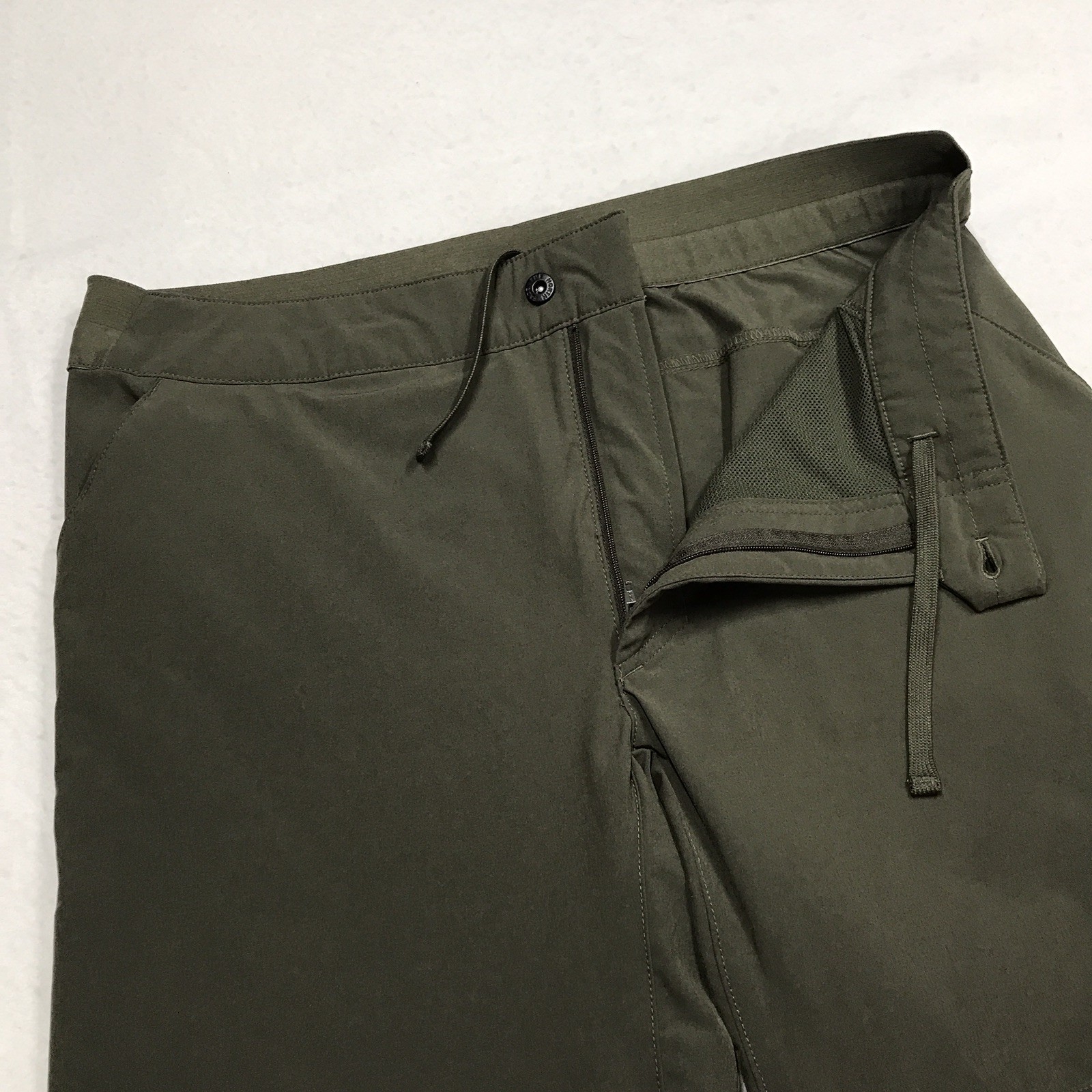 NORTH FACE Paramount Active Pant Men 34×30 Green UPF 40+ Articulated Knee