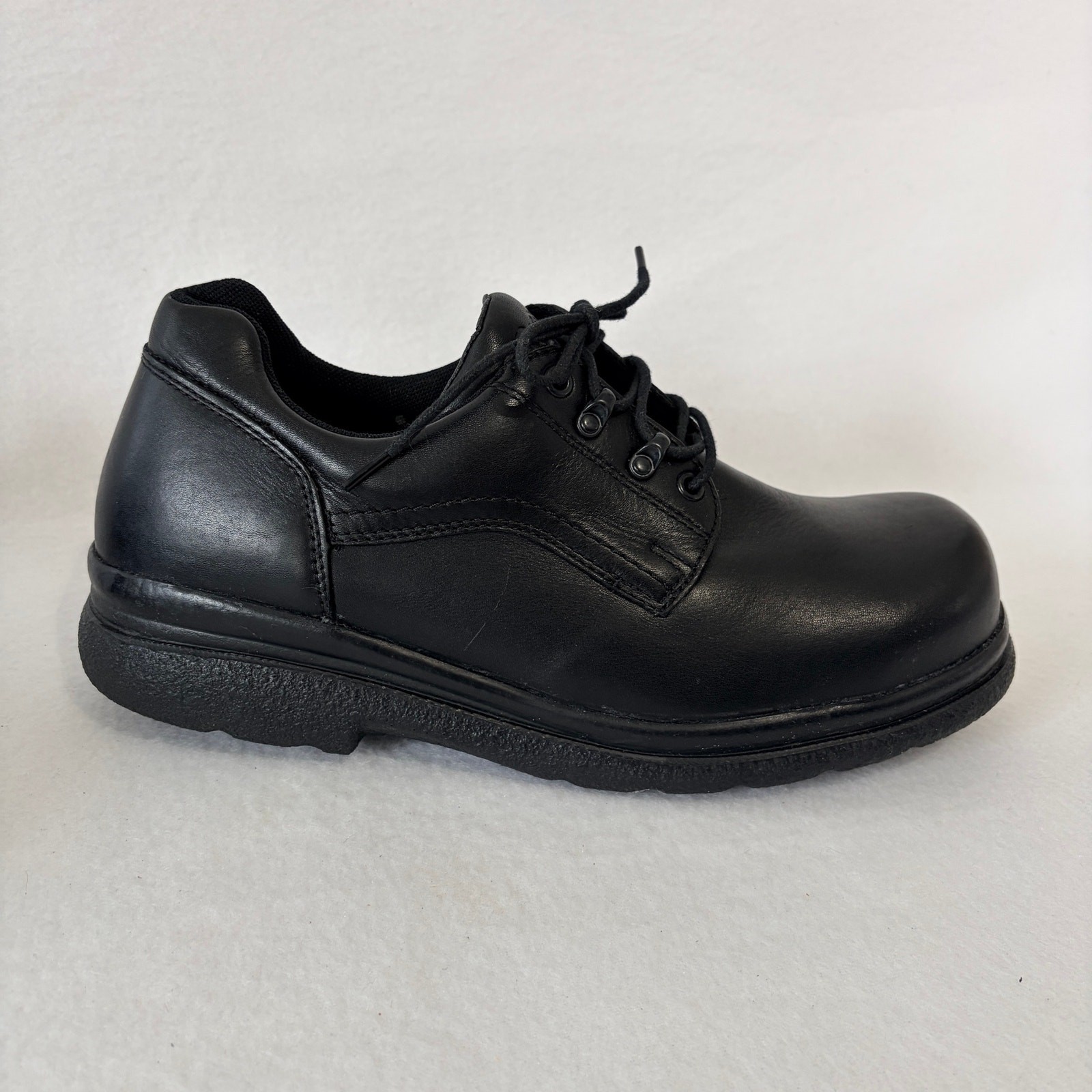 Red Wing Oxford Shoes Men’s 11.5 Black Leather Non Slip Oil Resistant Steel Toe