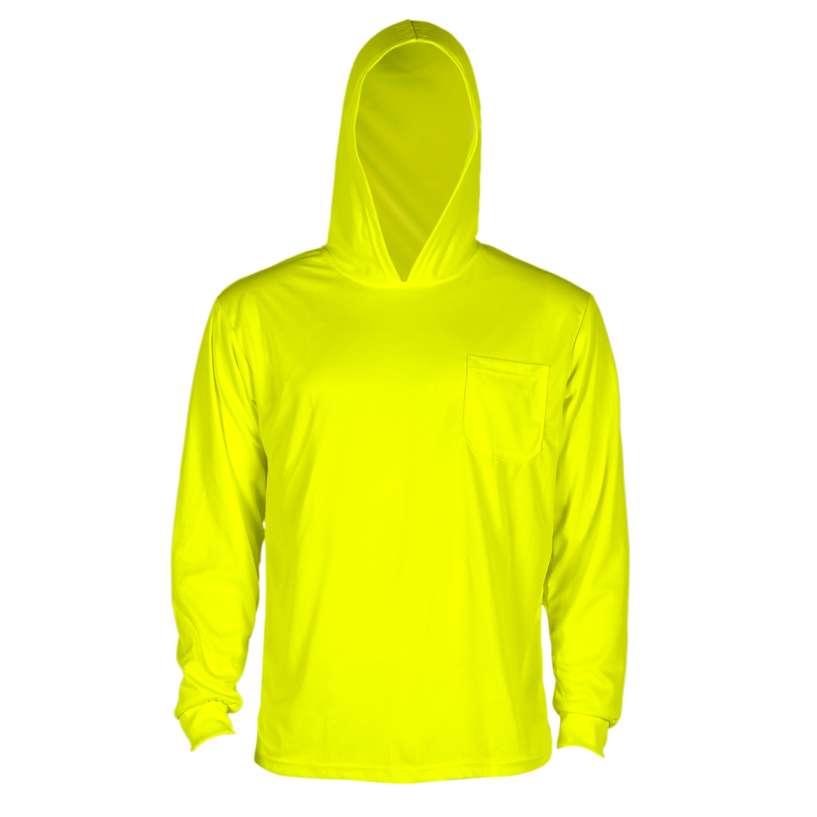 Hi Vis hoodie Long Sleeve Safety Shirt