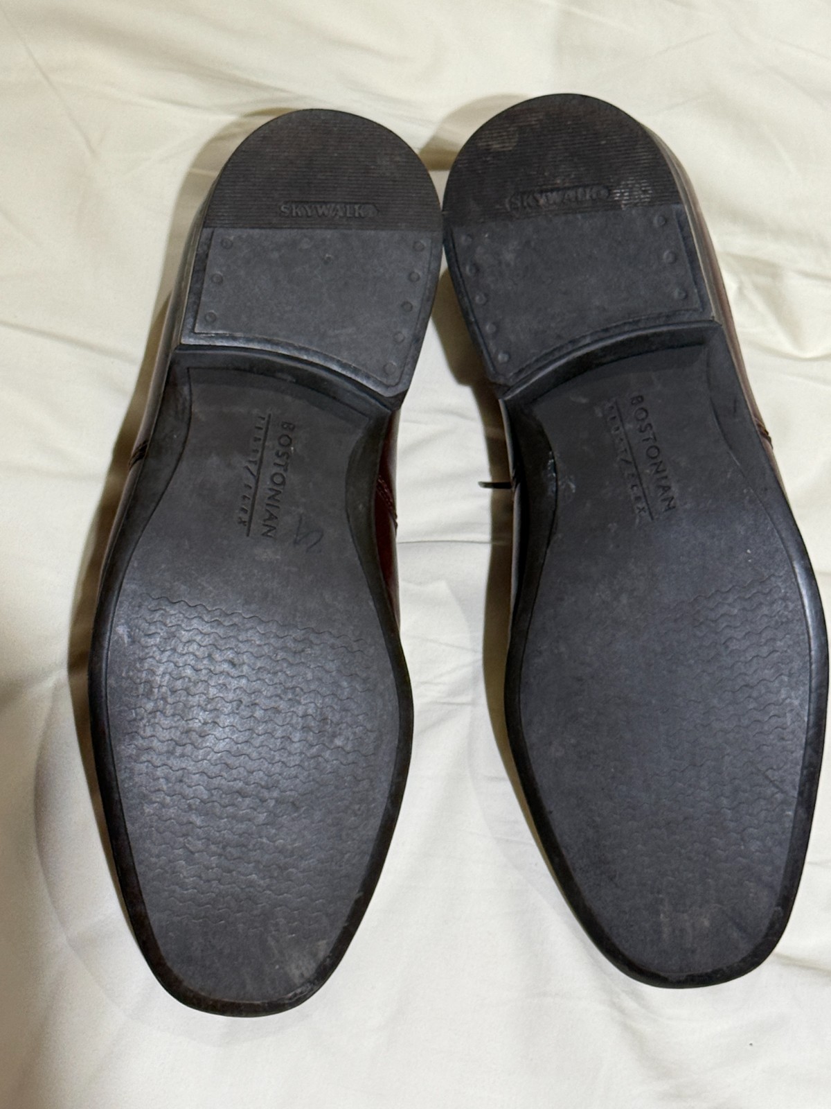 Mens Bostonian Classics Brown Leather Shoes – Size 7 1/2