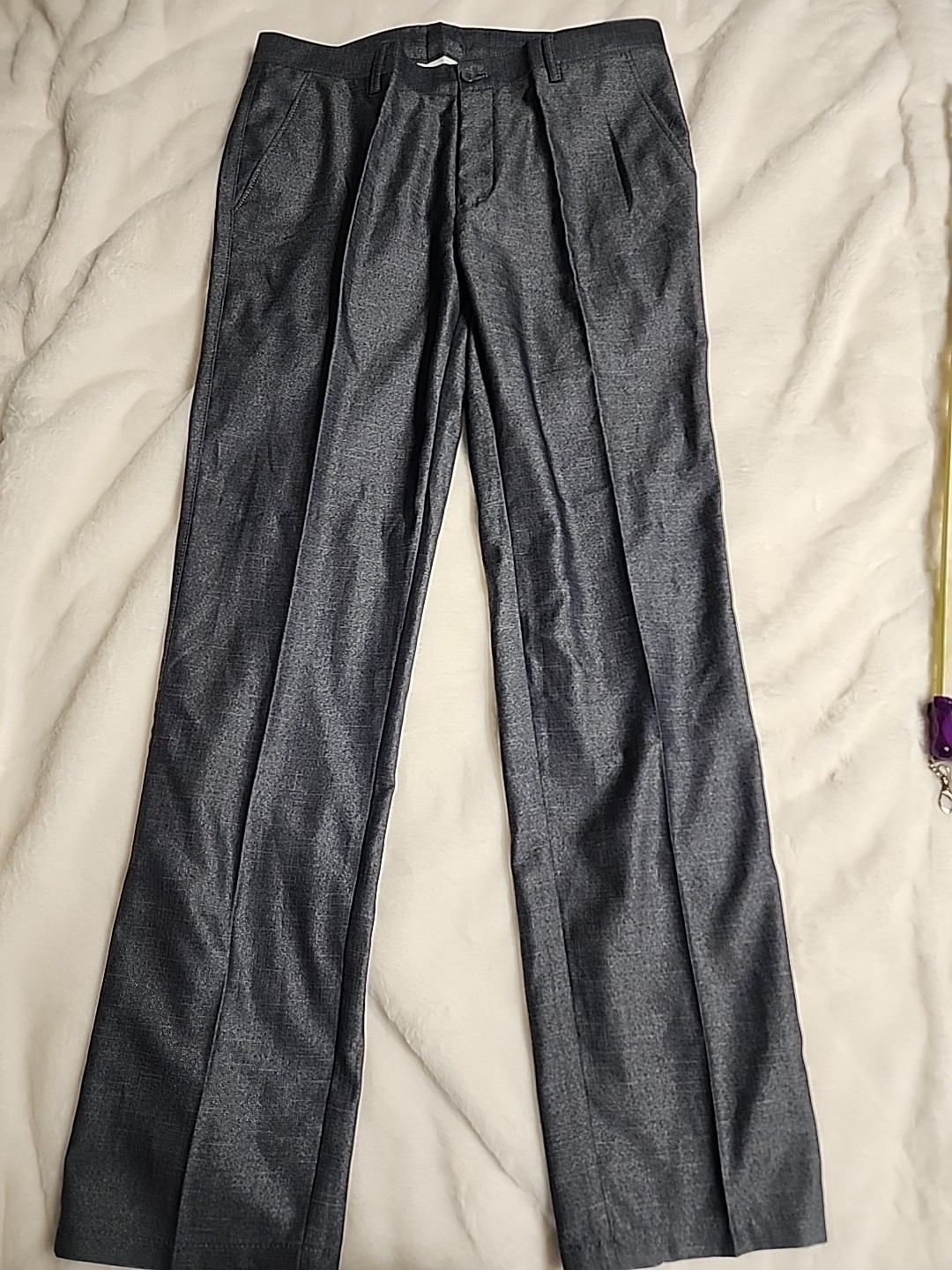 Unbranded Blue/gray Dress Pants/slacks For Men. Size 32×32