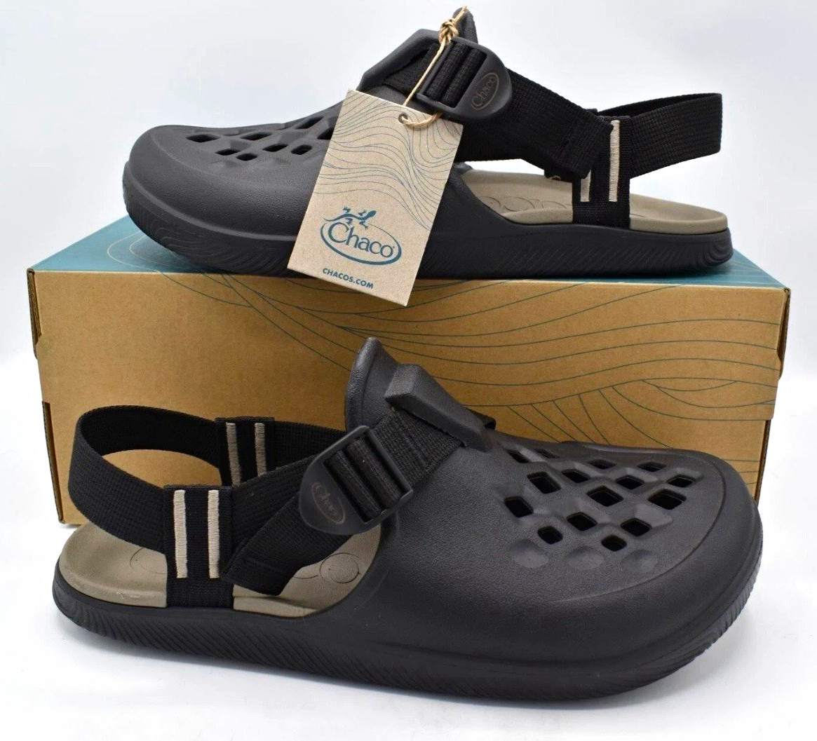 Chaco Chillos Clog Black Slip-On Closed Toe Casual Shoes Men’s US 11 M