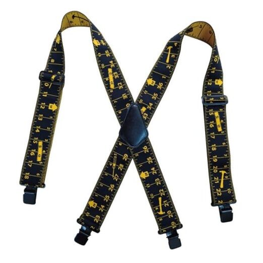 Suspenders for Men Mens Suspenders – 2 Inch Work Suspenders for 02-black Tape