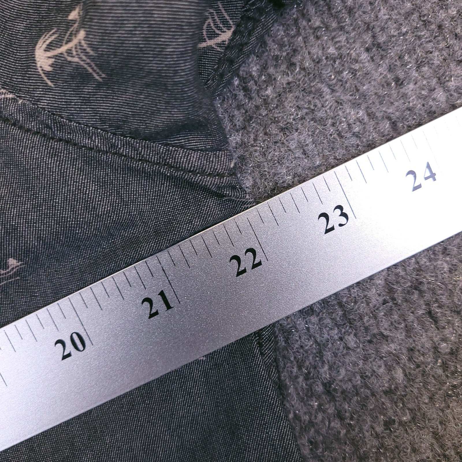 7D 7Diamonds Shirt Mens Large Button Up Gray Fade Geometric Palm Tree Cotton