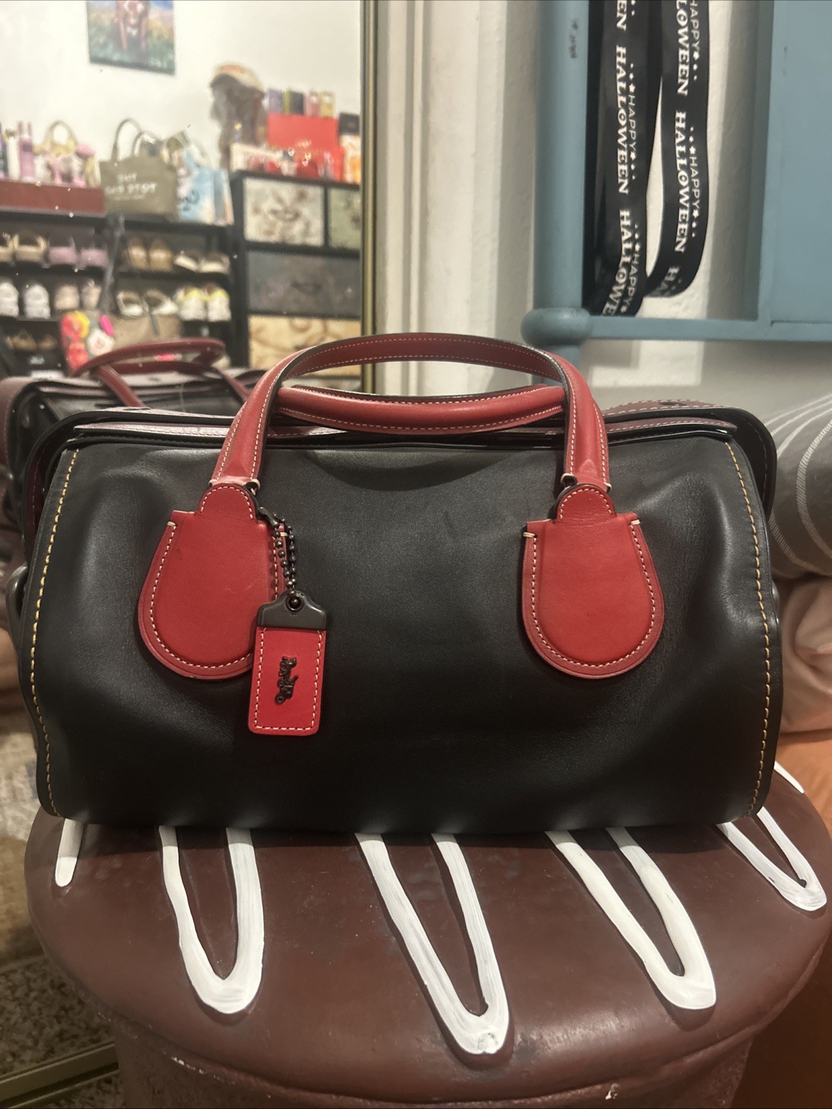 Coach BADLANDS Colorblock SATCHEL