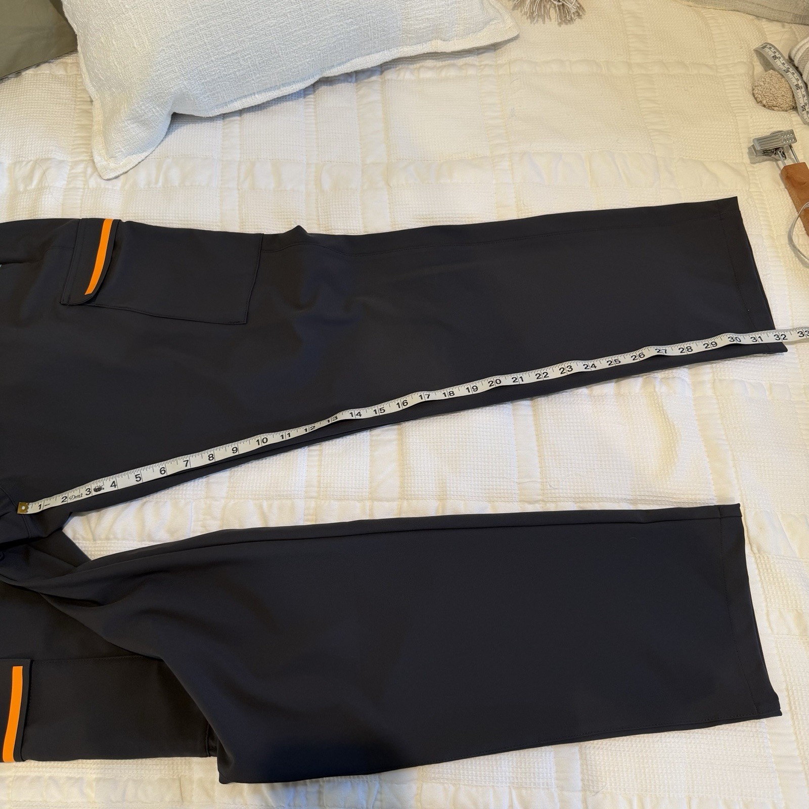 Castore McLaren Pants Mens 36×32 Gray Indy Racing Cargo Performance Lightweight