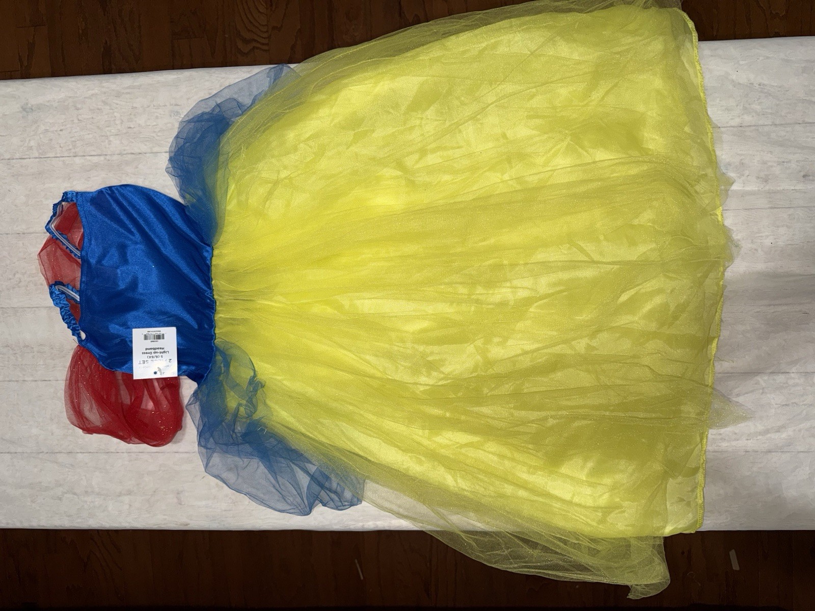Snow White Dress Costume S(6/6x) Light-up Dress Halloween