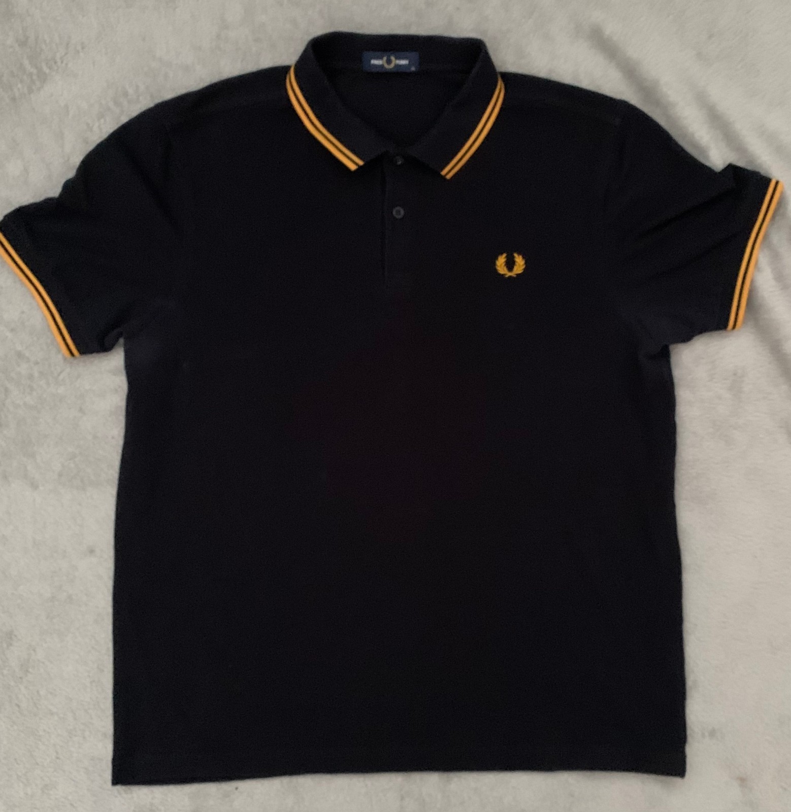 Navy Blue Fred Perry Polo M3600. XL. Authentic Fred Perry.