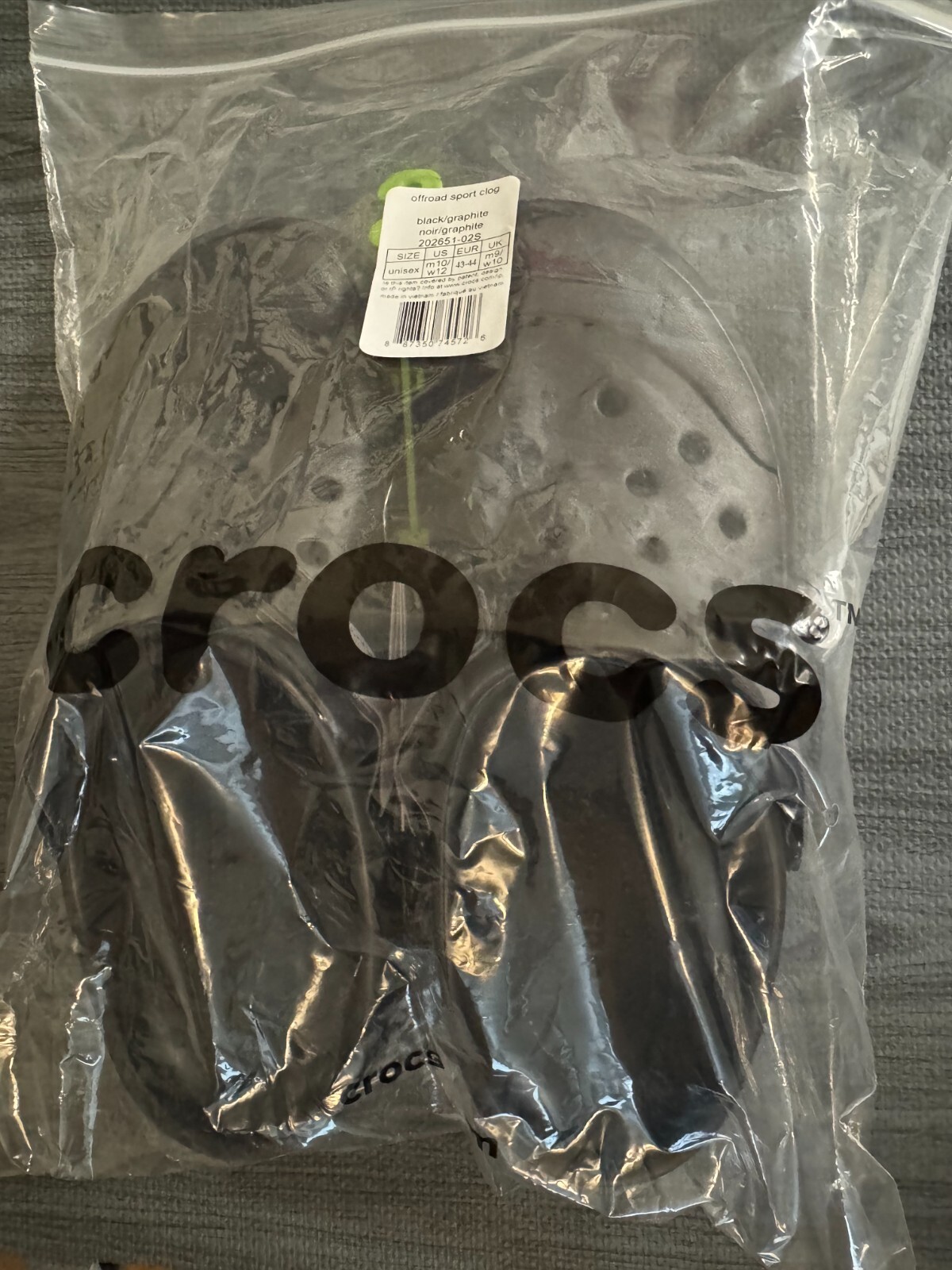 Crocs Men’s Offroad Sport Clogs Slip-on Casual Sandals – US Size 10 | Brand NEW