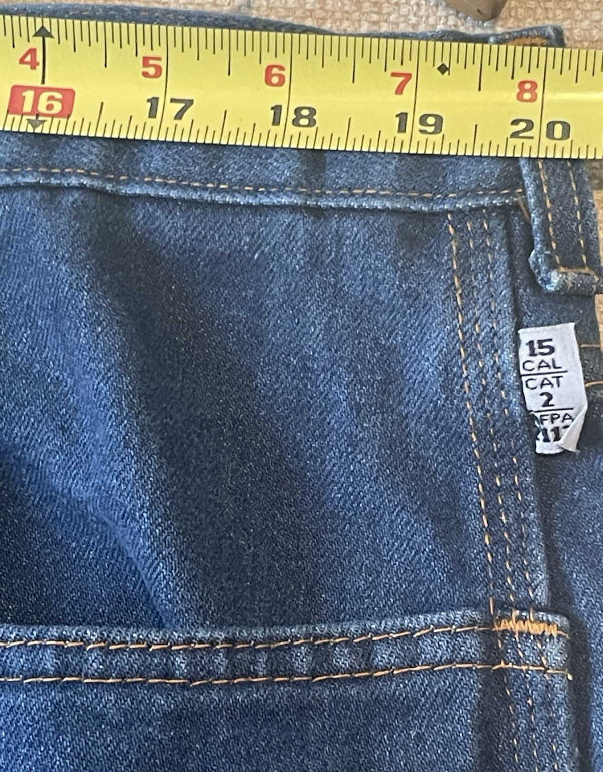 Tyndale FRMC Jeans Men 40×32 (40x 29) Blue Arc Rated/Flame Resistant F290T