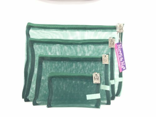 Mirra N Me – 32 Piece Mesh Zipper Bags – Multi Pack 8 Color Assortment