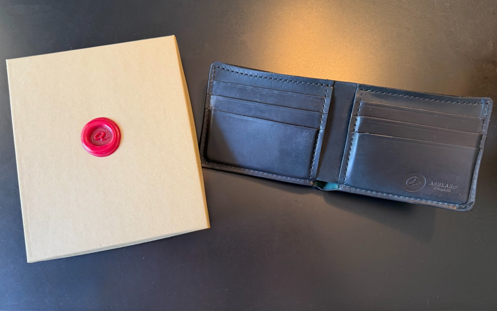 Ashland Johnny The Fox Leather Wallet-Full Shell Cordovan