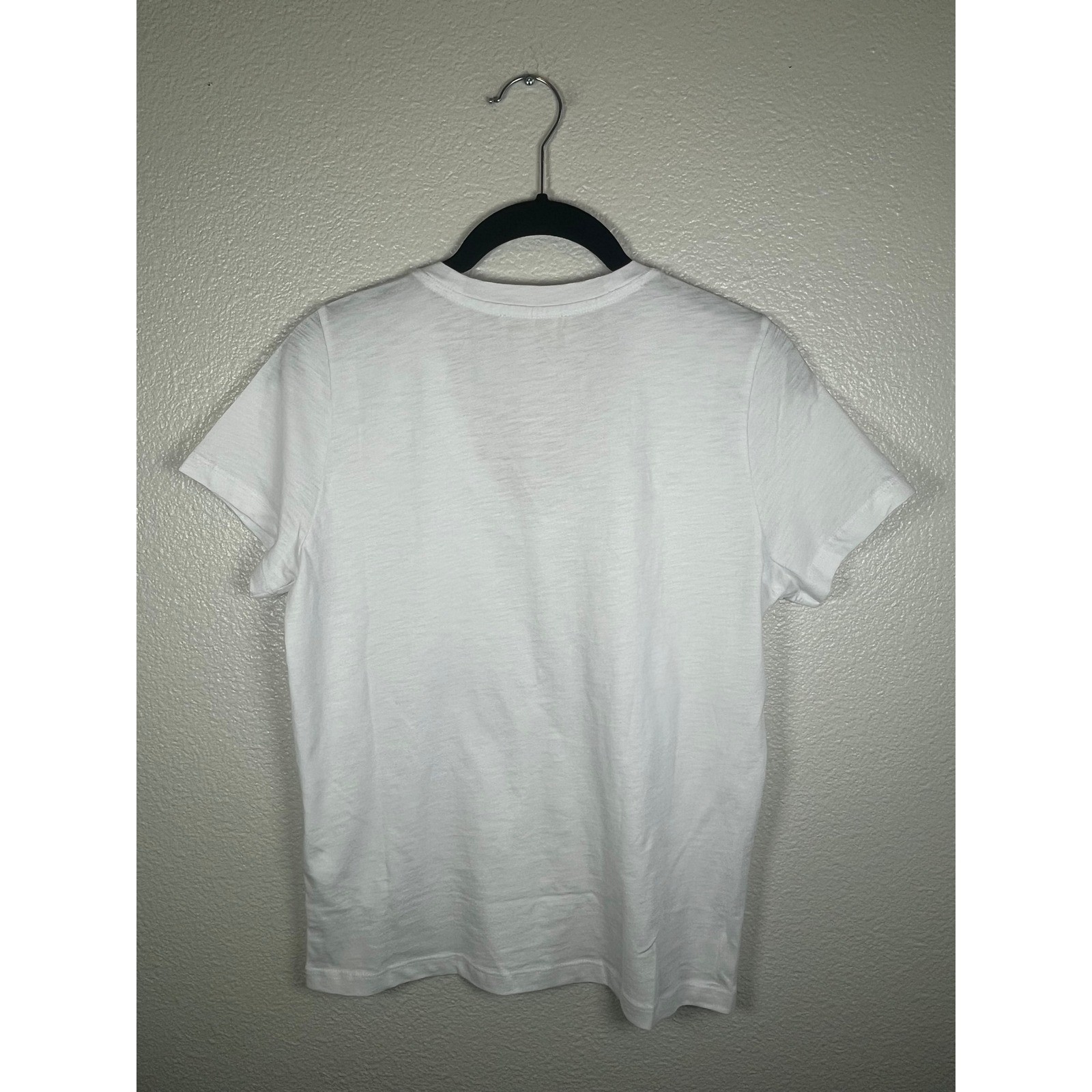 NWT Madewell The Easy V-Neck Tee in Soft Slub White Small