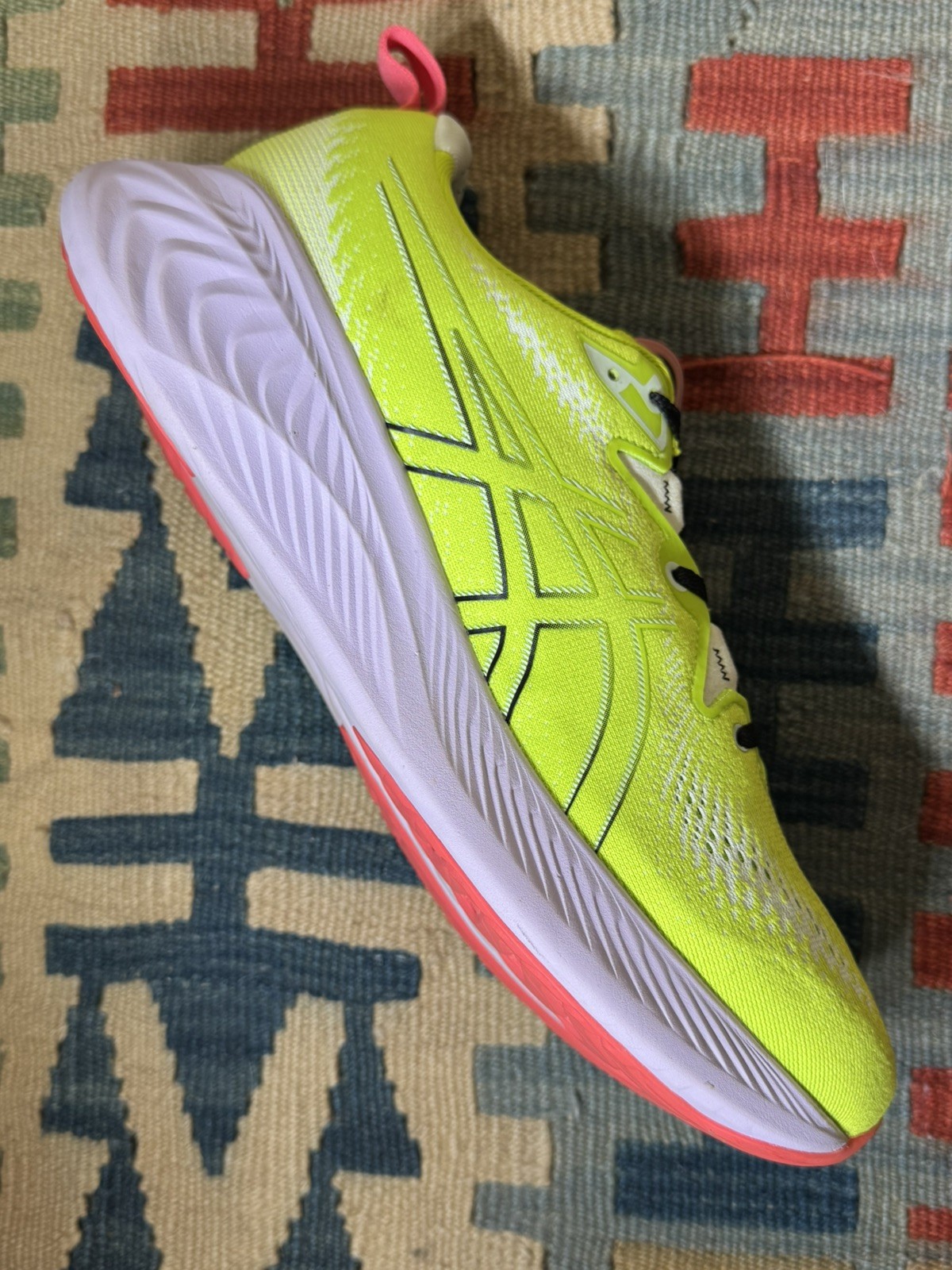 ASICS Gel Cumulus 25 ‘Lime Zest’ Men’s Size 11.5 1011B621300 Running Shoes