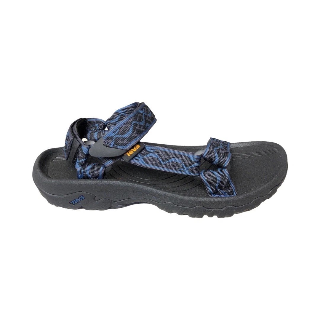 Teva Men’s Hurricane 4 Wavy Trail Navy Blue Hiking Sandals 1093379 Men’s 8