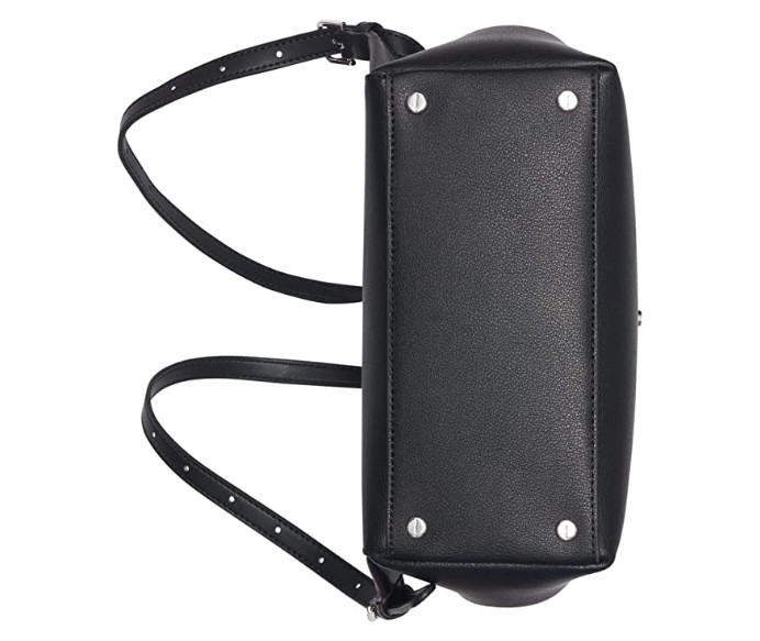 Calvin Klein Lock Leather Backpack Black NIP